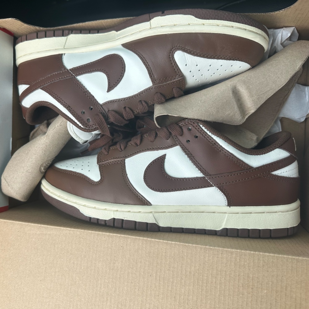 Nike Women's Shoes in Brown and White